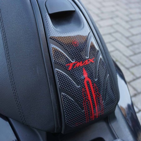 Adhesivo para puerta de combustible TMAX compatible con YAMAHA T MAX SCOOTER 2001-2007
