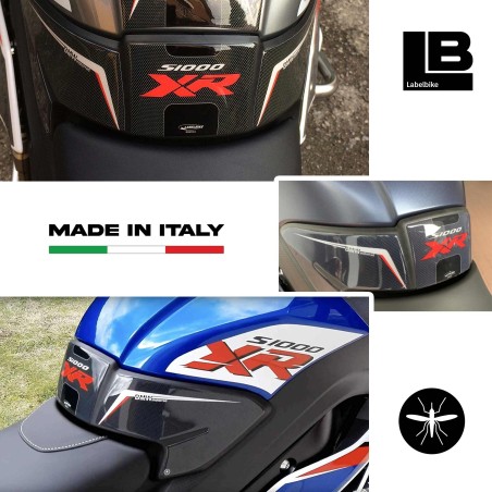 KIT ADESIVI 3D S1000 XR PROTEZIONI SERBATOIO compatibili per MOTO BMW S1000XR
