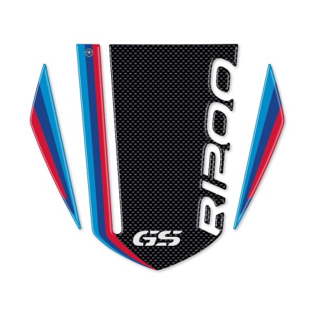 KIT DE ADHESIVOS DE GEL PROTECCIÓN DE DEDOS DE RALLY compatible con MOTOCICLETAS BMW GS R1200 2008-2012