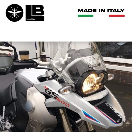 KIT DE ADHESIVOS DE GEL PROTECCIÓN DE DEDOS DE RALLY compatible con MOTOCICLETAS BMW GS R1200 2008-2012
