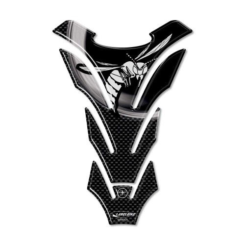 3D CARBON KRAFTFAHRZEUG TANKSCHUTZ ADHESIVES für MOTORRAD HONDA HORNET Neu