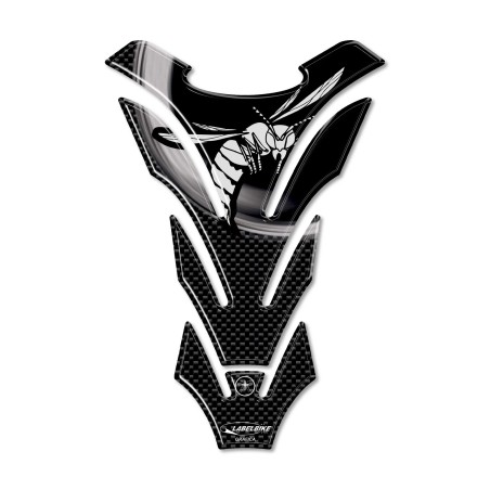 PARASERBATOIO ADESIVI 3D CARBONIO PROTEZIONE SERBATOIO per MOTO HONDA HORNET New