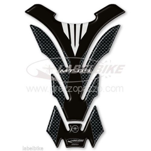 PARASERBATOIO ADESIVO SERBATOIO in RESINA 3D compatibile per MOTO YAMAHA MT-09