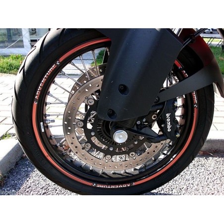 STRISCE ADESIVE compatibili per MOTO KTM 1090-1190-1290 ADVENTURE CERCHI 17' 19'