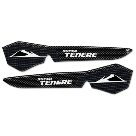 2 ADESIVI in RESINA GEL 3D per PARAMANI compatibili per MOTO Yamaha SUPER TENERE