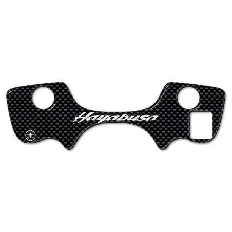 PROTEZIONE gel 3D PIASTRA STERZO compatibile per MOTO SUZUKI HAYABUSA 2008-2016