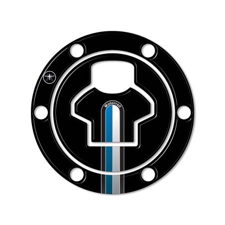 PROTEZIONE TAPPO SERBATOIO ADESIVO gel 3D NERO compatibile MOTO BMW fino al 2006