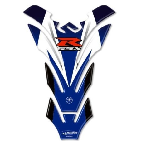 3D GEL TANK PAD BLAUER TANKSCHUTZ kompatibel für MOTO GSXR GSX-R