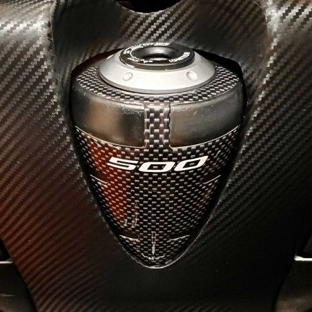 PROTECCIÓN área clave PEGATINA 3D compatible para TMAX SCOOTER YAMAHA T MAX 2008-2011