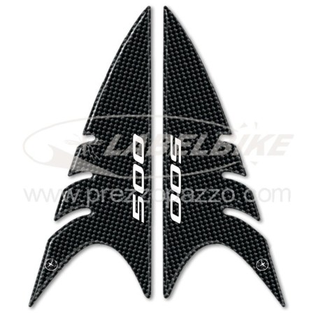 2 PALPEBRE TMAX ADESIVI 3D per frecce compatibili per SCOOTER YAMAHA T MAX 2008