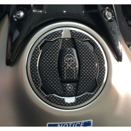ADESIVO 3D PROTEZIONE TAPPO SERBATOIO compatibile MOTO KAWASAKI 2017-2023
