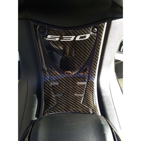 Adhesivo 3D de resina reposapiés delantero compatible con Yamaha Tmax 530 2017-2019