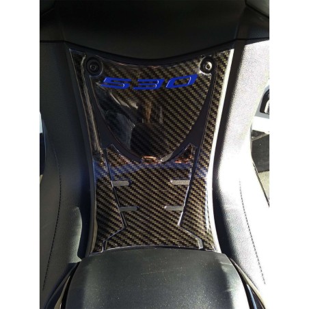 Adhesivo 3D de resina reposapiés delantero compatible con Yamaha Tmax 530 2017-2019