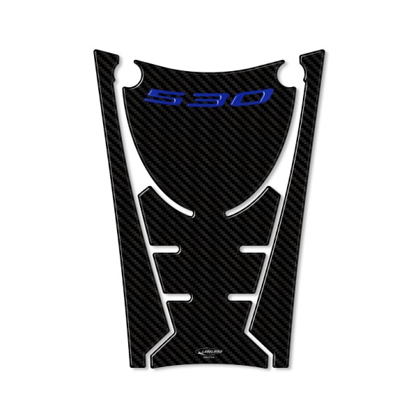 Adhesivo 3D de resina reposapiés delantero compatible con Yamaha Tmax 530 2017-2019