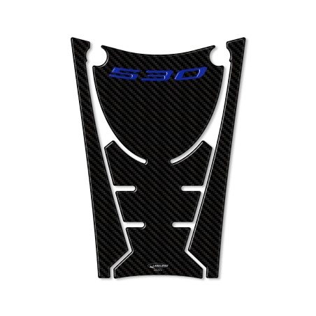 Adhesivo 3D de resina reposapiés delantero compatible con Yamaha Tmax 530 2017-2019