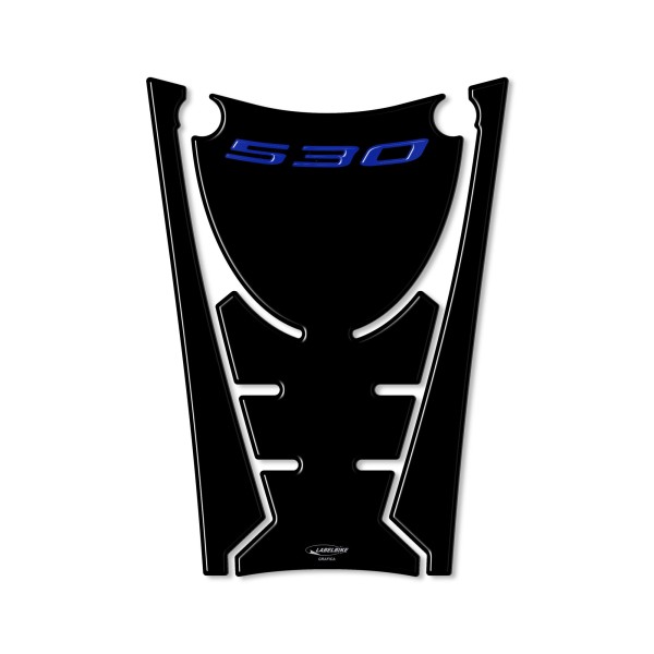 Adhesivo 3D de resina reposapiés delantero compatible con Yamaha Tmax 530 2017-2019