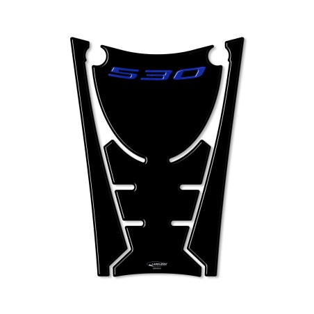 Adesivo resinato 3D pedana anteriore compatibile con Yamaha Tmax 530 2017-2019