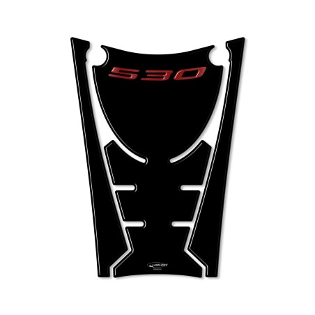 Adhesivo 3D de resina reposapiés delantero compatible con Yamaha Tmax 530 2017-2019