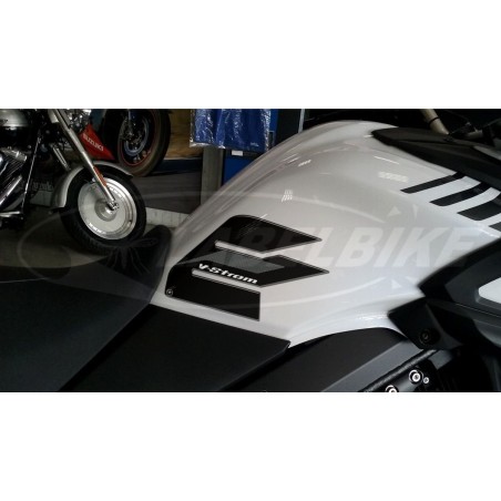 KIT 3 adesivi PROTEZIONI SERBATOIO compatibili per MOTO SUZUKI V-STROM 650 17-22