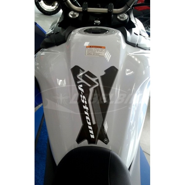 KIT de 3 adhesivos PROTECCIÓN DEPÓSITO compatibles para MOTO SUZUKI V-STROM 650 17-22