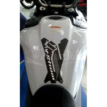 KIT 3 adesivi PROTEZIONI SERBATOIO compatibili per MOTO SUZUKI V-STROM 650 17-22