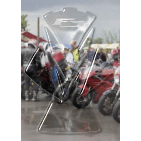 PARASERBATOIO TRASPARENTE IN RESINA 3D GEL COMPATIBILE per MOTO F3 MV AGUSTA
