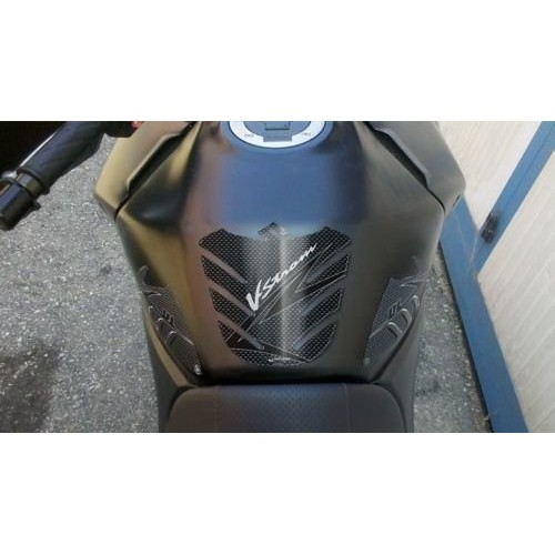 PROTECCIÓN DEPÓSITO ADHESIVO 3D RESINA GEL CARBONO compatible para MOTO SUZUKI V-STROM