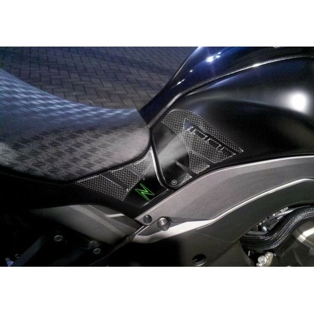 KIT ADESIVI gel PROTEZIONI compatibili per moto KAWASAKI Z1000 2014-2020 verde