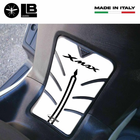 PEGATINA 3D PUERTA DEPÓSITO X MAX TANK PAD para YAMAHA SCOOTER XMAX 2010-2013