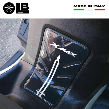 PEGATINA 3D PUERTA DEPÓSITO X MAX TANK PAD para YAMAHA SCOOTER XMAX 2010-2013