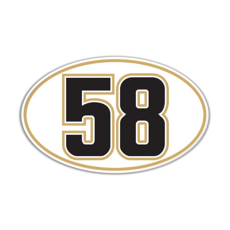 1 ADESIVO in RESINA GRANDE 3D MOTO MARCO SIMONCELLI SUPER SIC TRIBUTE TRIBUTO 58