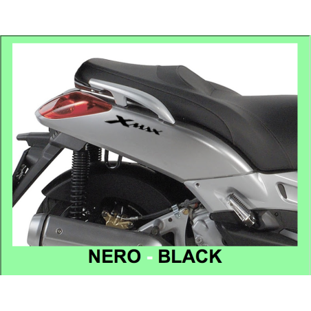 2 ADESIVI/STICKERS in RESINA 3D SCRITTA XMAX per SCOOTER Accessori YAMAHA X MAX