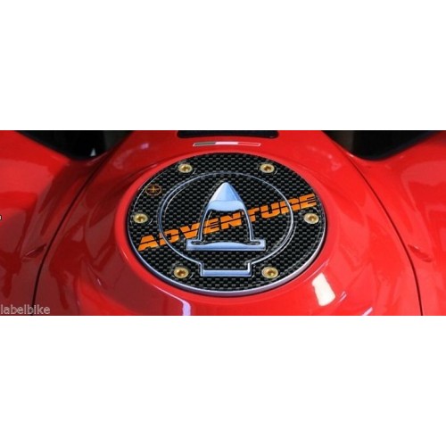 ADESIVO GEL 3D TAPPO SERBATOIO compatibile per MOTO KTM 1050-1190-1290 ADVENTURE