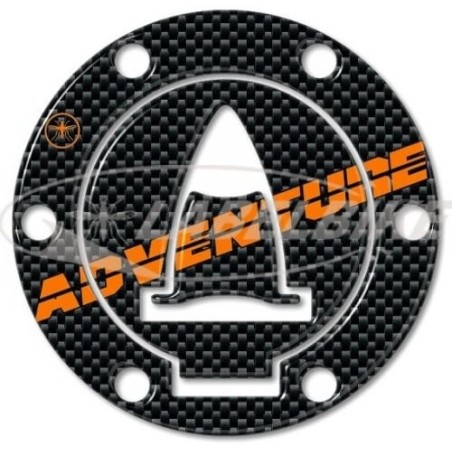 ADESIVO GEL 3D TAPPO SERBATOIO compatibile per MOTO KTM 1050-1190-1290 ADVENTURE