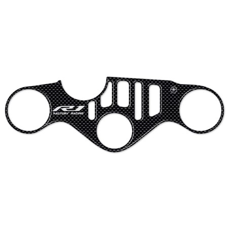 Adesivo Sticker Gel 3D Piastra Sterzo Compatibile X Moto Yamaha Yzf R1 2015-2023