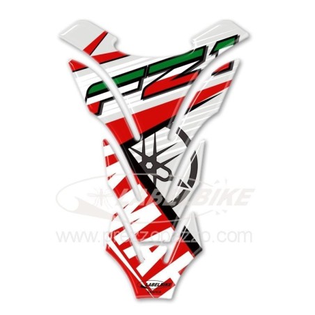PEGATINAS 3D TANK PAD FZ1 de resina para DEPÓSITO compatible con MOTO YAMAHA FZ 1