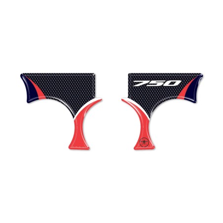 Adesivo 3D protezione piastra forcella moto compatibili con Honda Transalp 2023