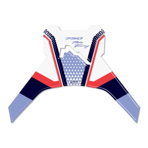 Adhesive tank protection sticker compatible with Honda Transalp 2023