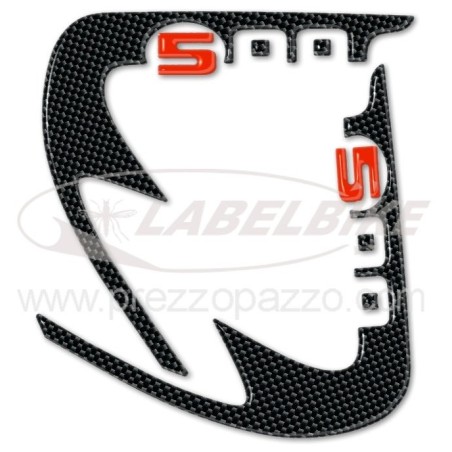 2 ADESIVI in GEL 3D PROTEZIONE SPIGOLI XCITING 500 compatibili per scooter kymco