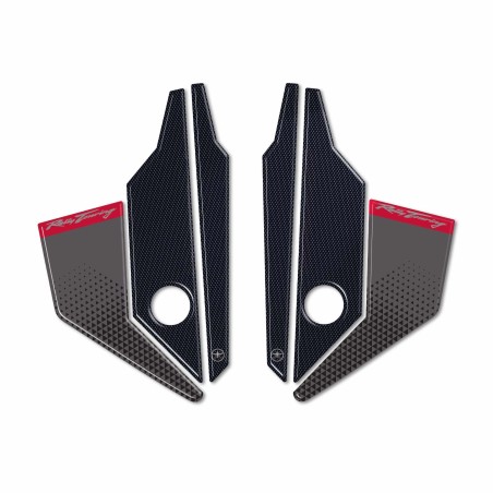 Adesivi 3D protezioni deflettori moto compatibili con Honda Transalp 2023
