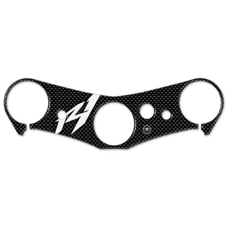 ADESIVO 3D compatibile per MOTO R 1 PROTEZIONE PIASTRA FORCELLA YAMAHA R1 07-08