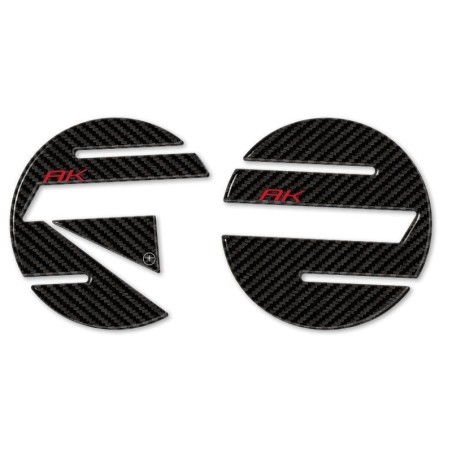 2 Adhesivos Protección Carter Resina Compatible Scooter Kymco Ak 550 2017-2022