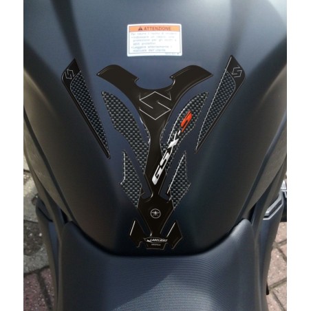 kit ADESIVI 3D PROTEZIONI in resina compatibili per MOTO GSXS SUZUKI GSX-S 1000