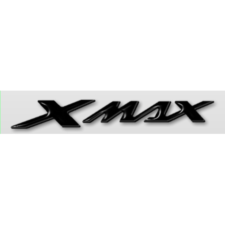 2 PEGATINAS 3D/STICKERS XMAX ESCRITURA compatibles para YAMAHA SCOOTER X MAX 2010-2024