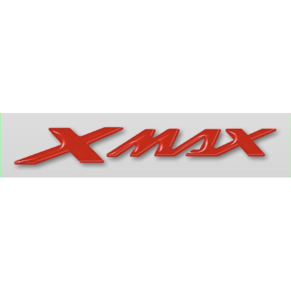 2 3D-AUFKLEBER/AUFKLEBER XMAX WRITING kompatibel für YAMAHA SCOOTER X MAX 2010-2024