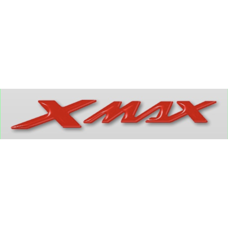 2 PEGATINAS 3D/STICKERS XMAX ESCRITURA compatibles para YAMAHA SCOOTER X MAX 2010-2024