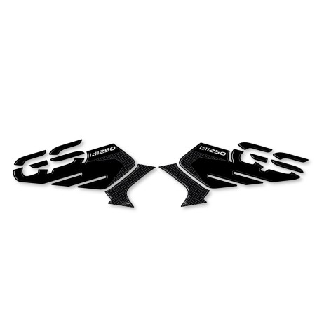 2 ADESIVI in resina gel 3D PROTEZIONI LATERALI compatibili PER MOTO BMW GS R1250