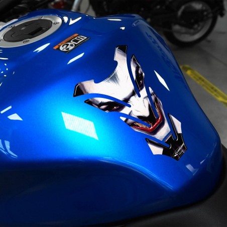UNVERZICHTBARES JOKER-TANKPAD – BATMAN-MOTORRAD-TANKAUFKLEBER aus 3D-HARZ
