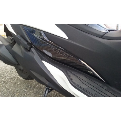 2 PROTEZIONI gel 3D PIEDI PASSEGGERO compatibili per SUZUKI BURGMAN 400 2017-2023