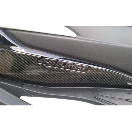 2 PROTECCIONES PIES DE PASAJERO gel 3D compatibles para SUZUKI BURGMAN 400 2017-2023